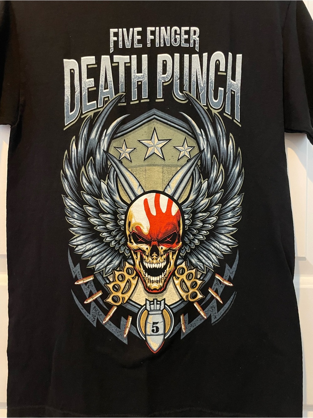 Five Finger Death Punch Graphic Tee, Black Alstyle